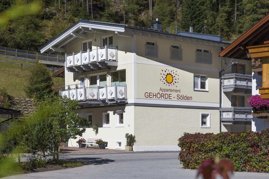 Appartement Gehörde-Sölden Exterior foto